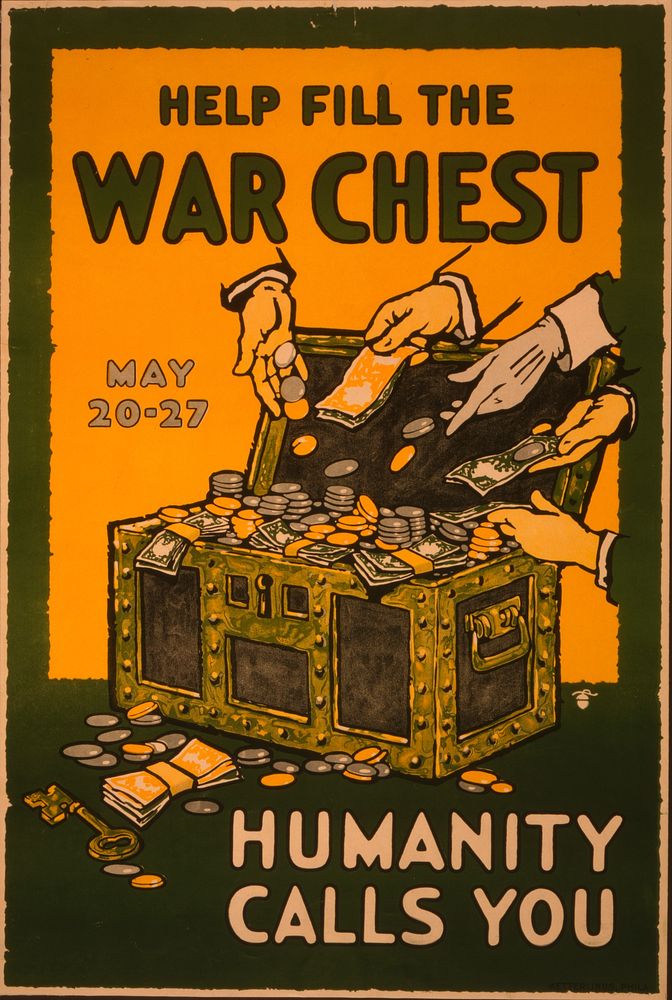 Help fill the war chest Humanity calls you, May 20-27 / / Ketterlinus, Phila.