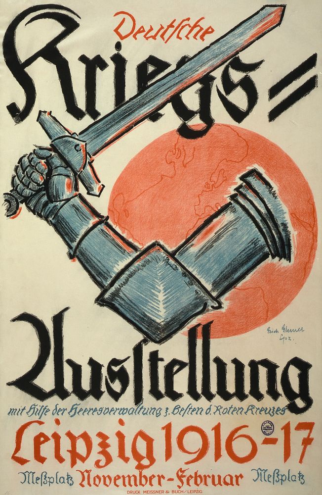 Deutsche Kriegs-Ausstellung ... Leipzig 1916-17 / Erich Gruner.