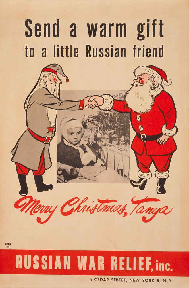 Send a warm gift to a little Russian friend