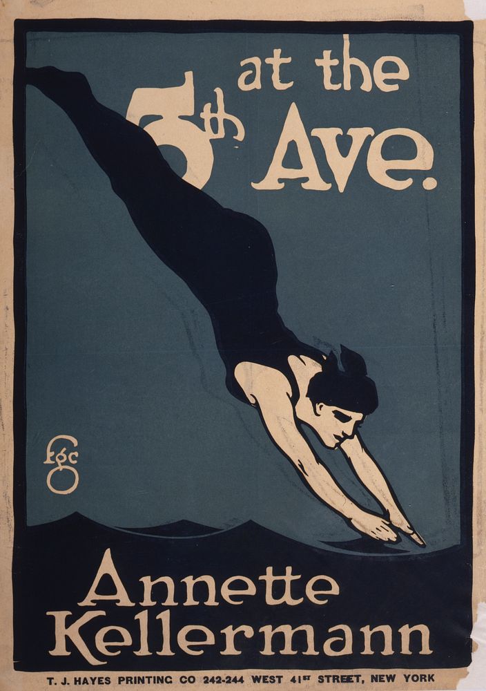 Annette Kellermann at the 5th Ave. / fgc.
