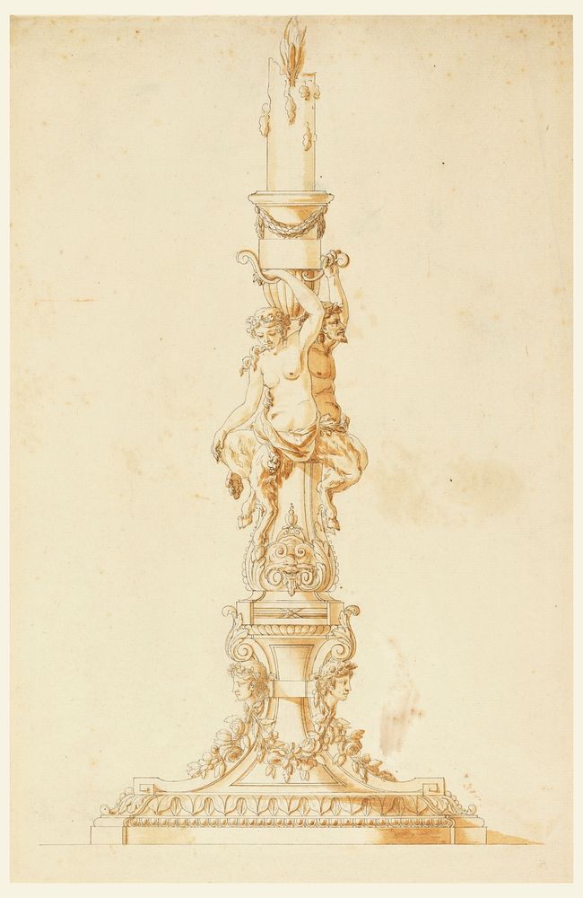 Elevation of a Candlestick