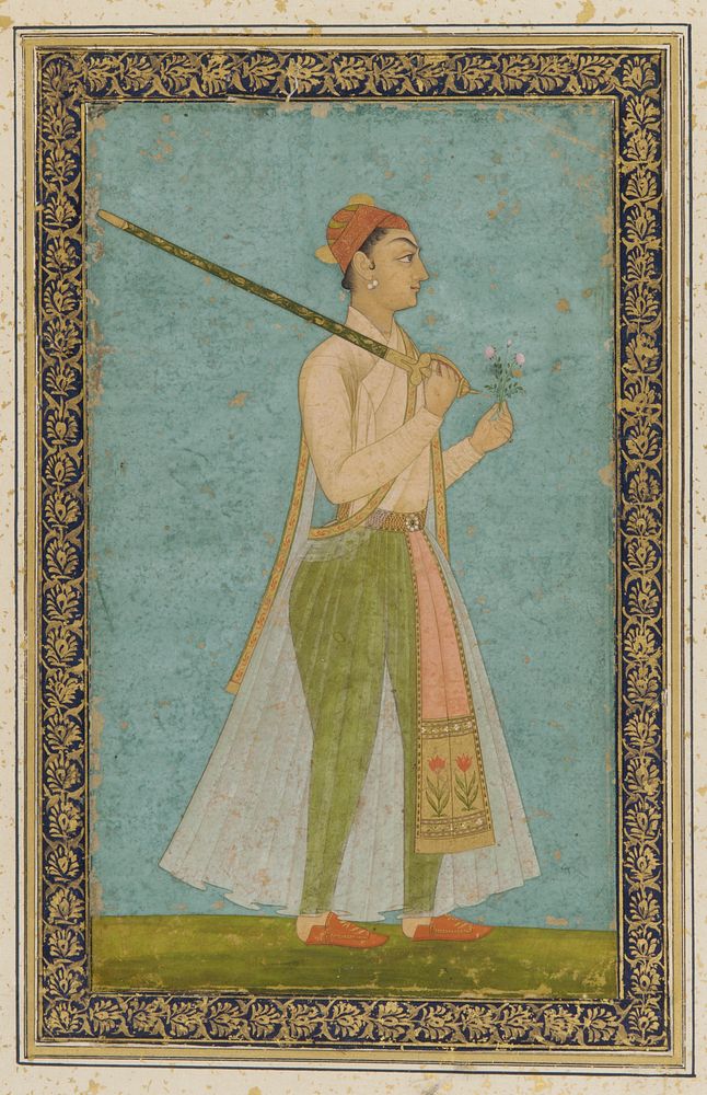 Portrait of a young prince, Bijapur Court