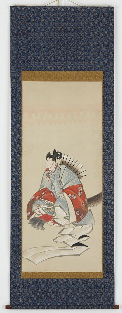Six Immortals of Poetry: Ariwara no Narihira by Katsushika Hokusai