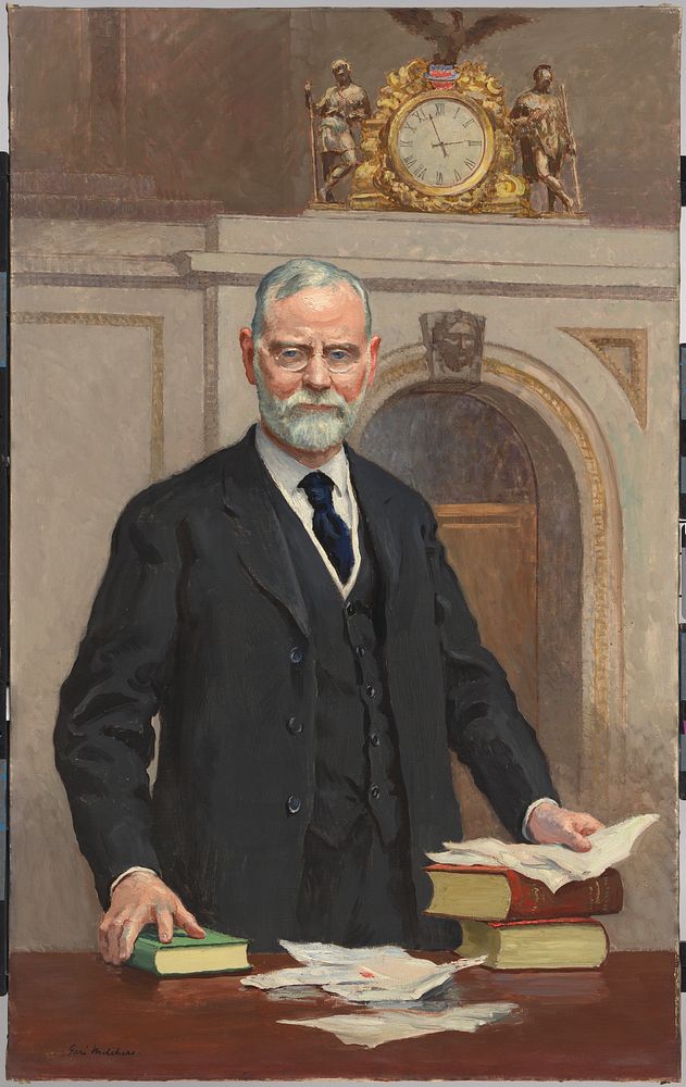 James Robert Mann by Gari Melchers