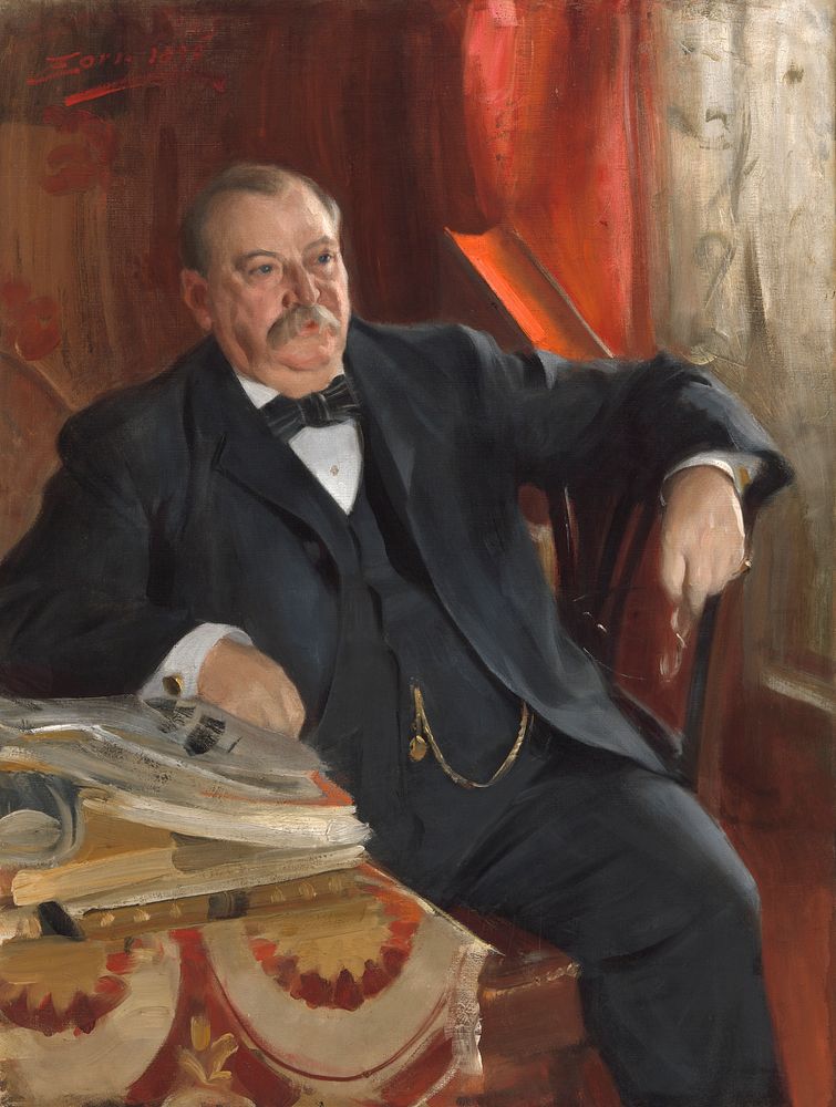 Grover Cleveland by Anders Leonard Zorn
