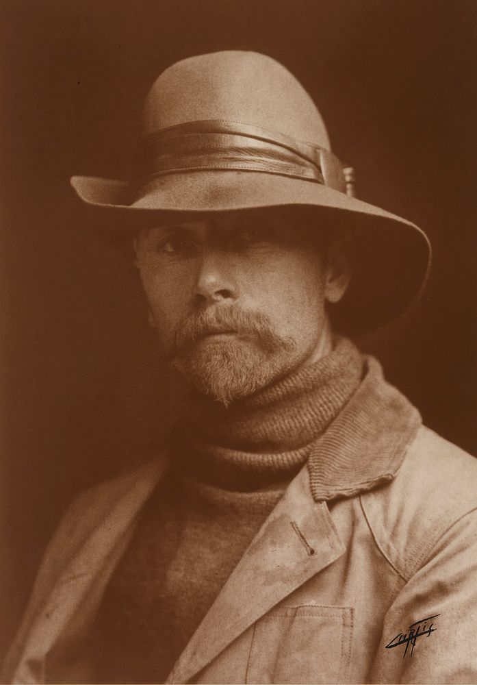 Edward Sheriff Curtis Self-Portrait