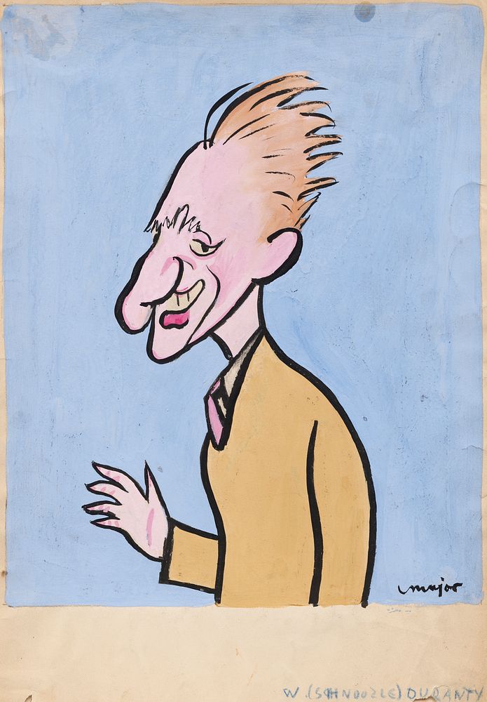 Jimmy Durante by Henry Major