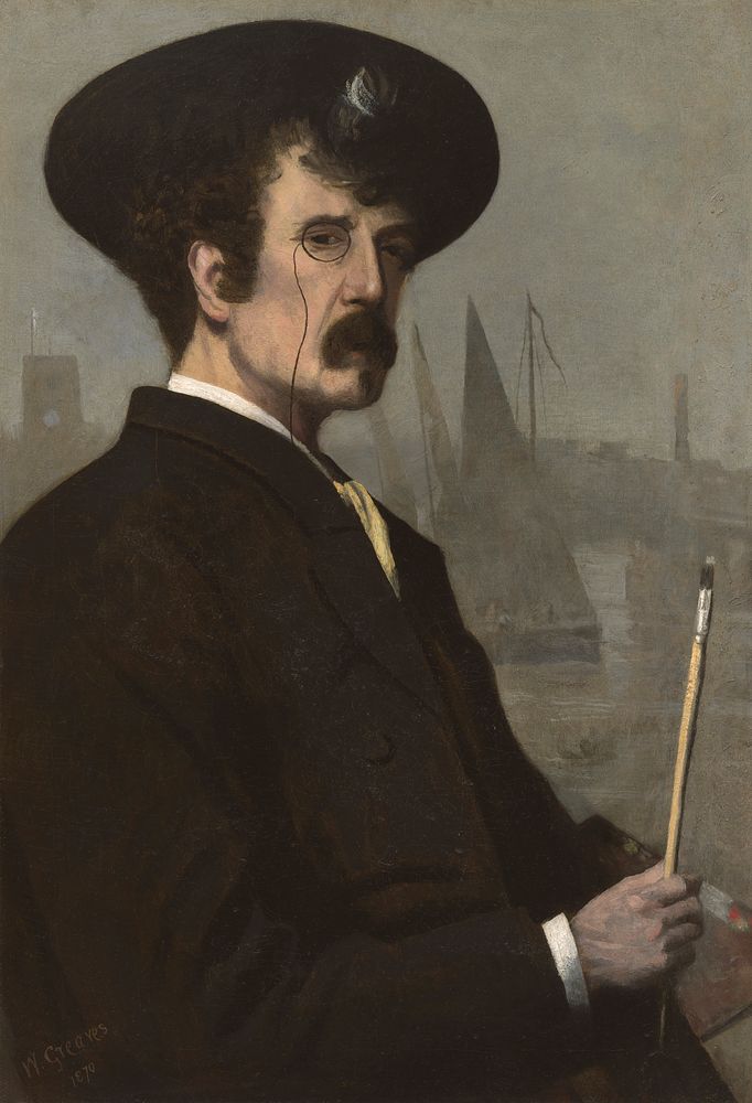 J. A. M. Whistler by Walter Greaves