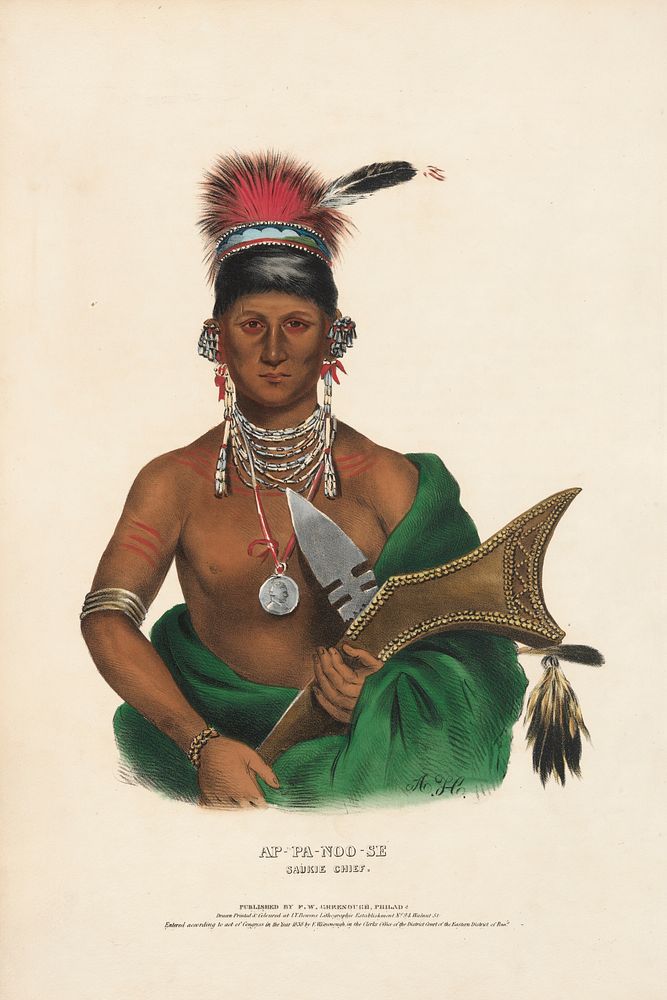 Ap-pa-noo-se - Saukie Chief