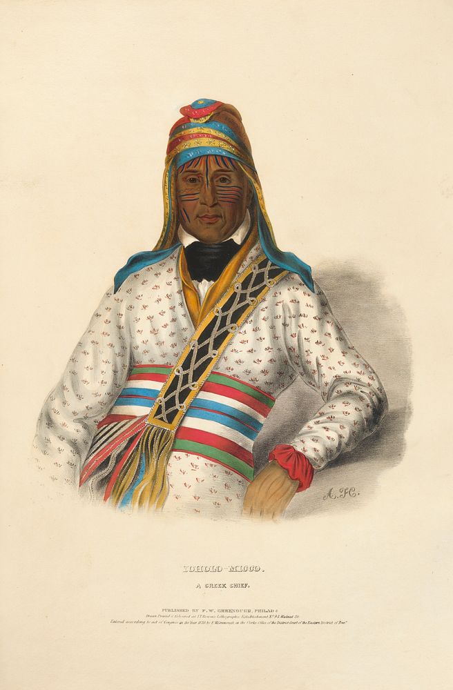 Yoholo-micco - A Creek Chief