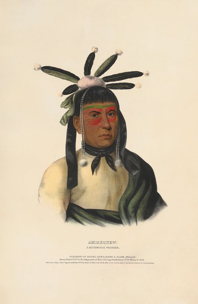 Amiskquew - A Menominie Chief