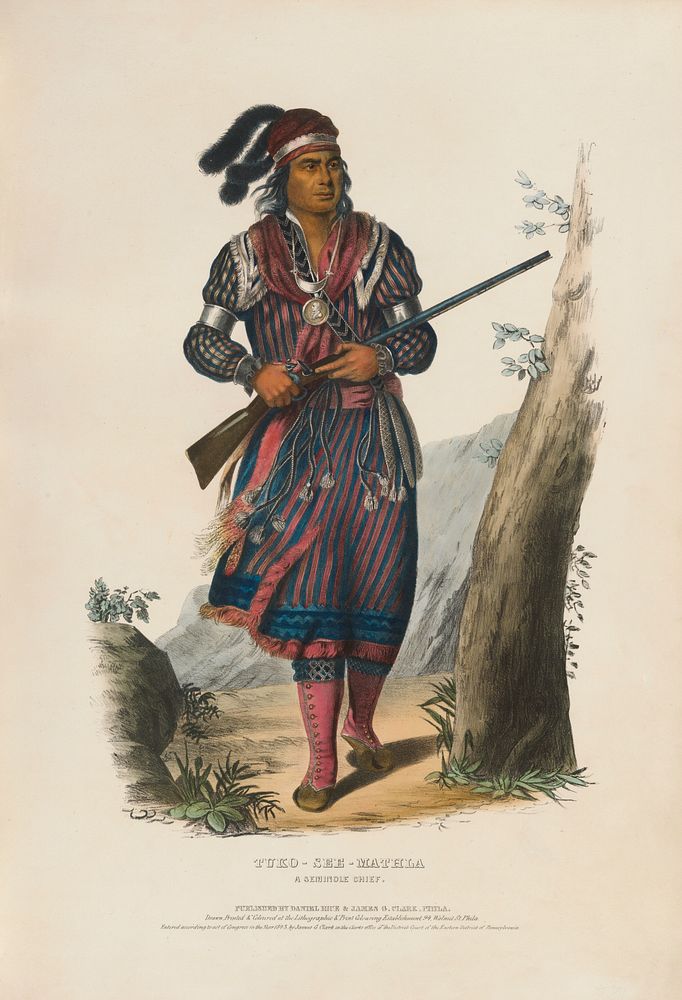 Tuko-see-mathla - A Seminole Chief