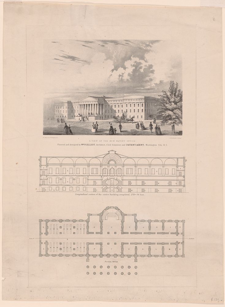 Old Patent Office plan