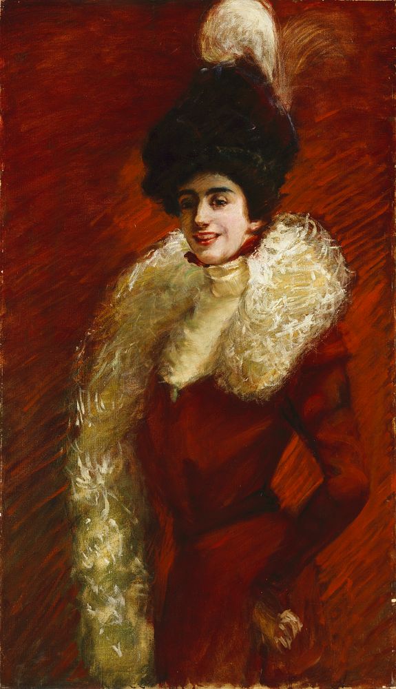 Alice Warder Garrett by Alice Pike Barney, born Cincinnati, OH 1857-died Los Angeles, CA 1931