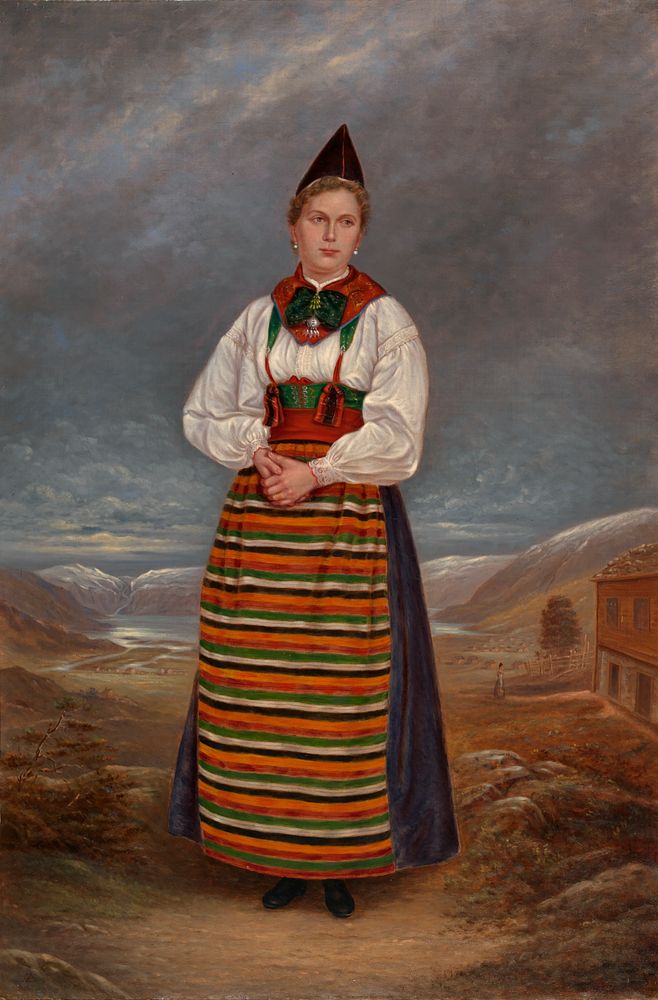 Swedish Lady by Antonion Zeno Shindler, 1813 Bulgaria-died Washington, DC 1899
