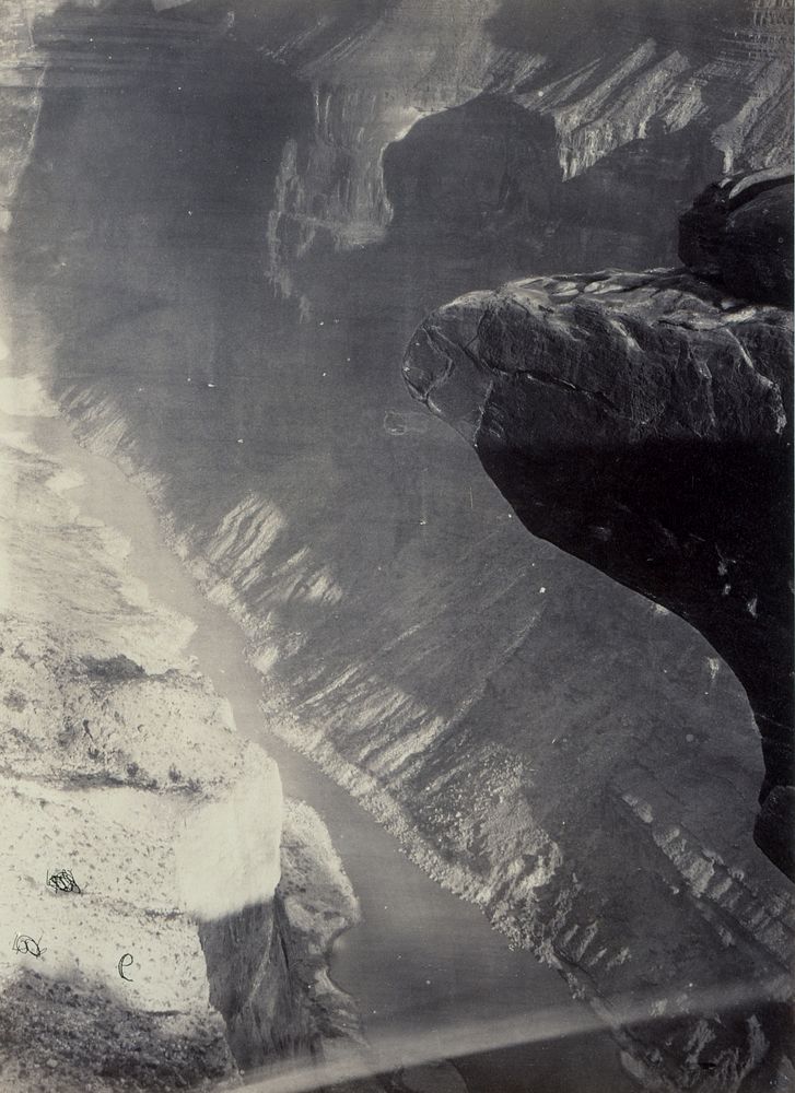 Looking South into the Grand Cañon, Colorado River, Sheavwitz Crossing