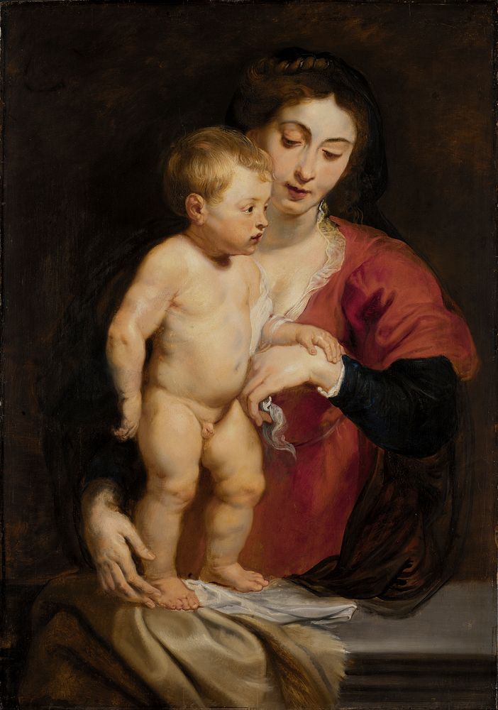 Madonna and Child by Peter Paul Rubens