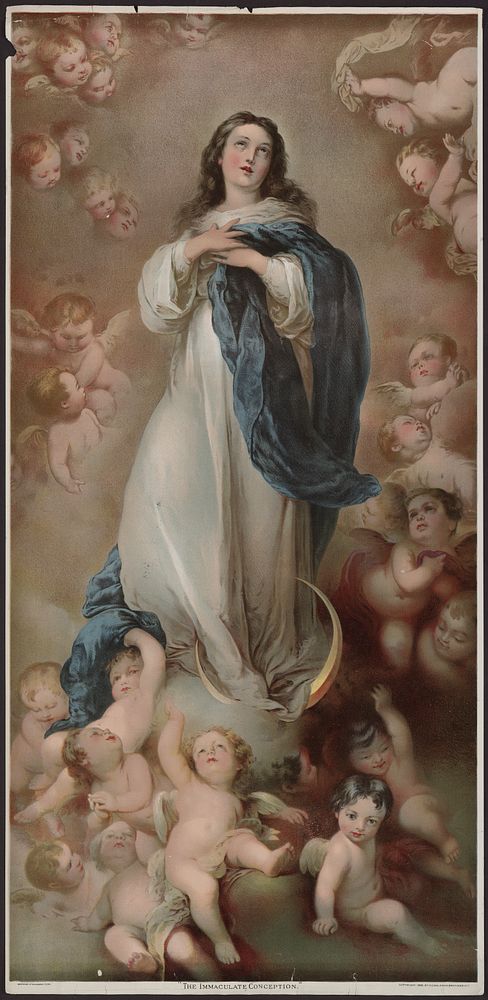The Immaculate Conception (1896) Original from the Library of Congress.