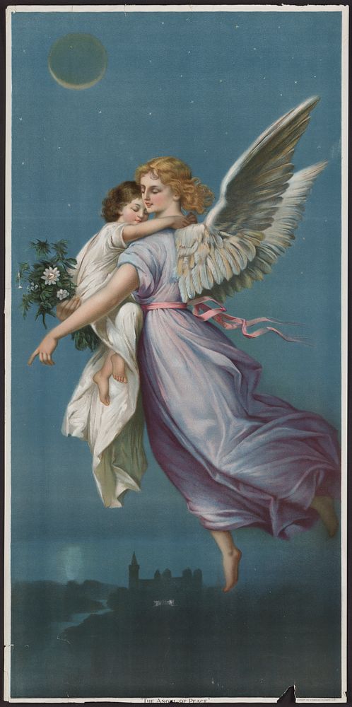The Angel of Peace (1901). Original from the Library of Congress.