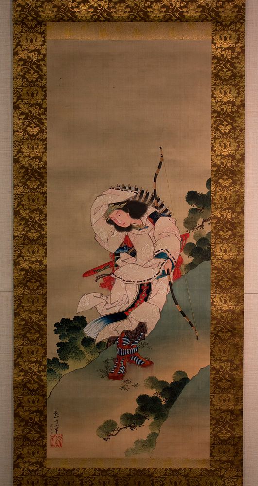 The Legendary Empress Jingū (1847) by Katsushika Hokusai (1760&ndash;1849). Original from The MET Museum. 