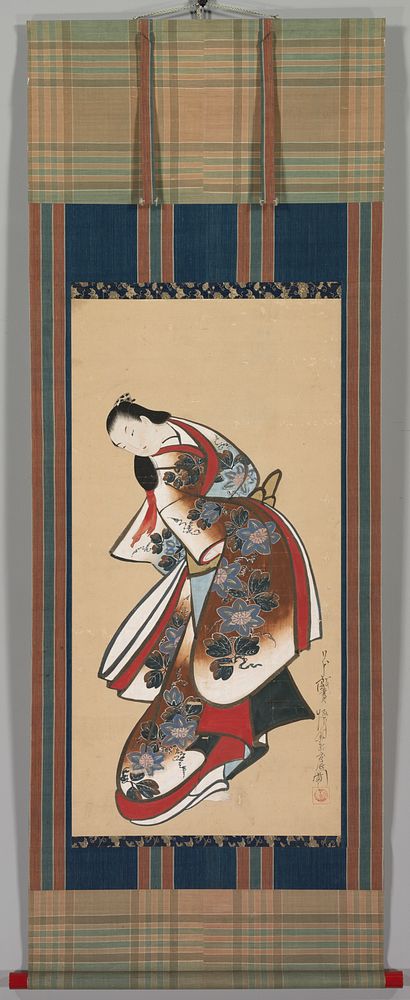 Courtesan. Original from The Cleveland Museum of Art.