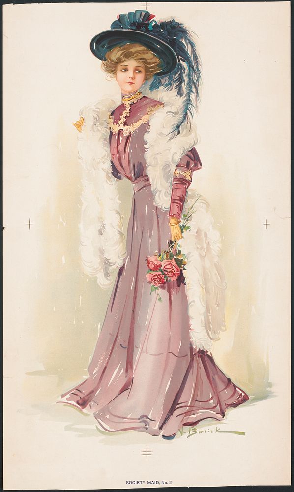Society maid, no. 2 (1908). Original from the Library of Congress.