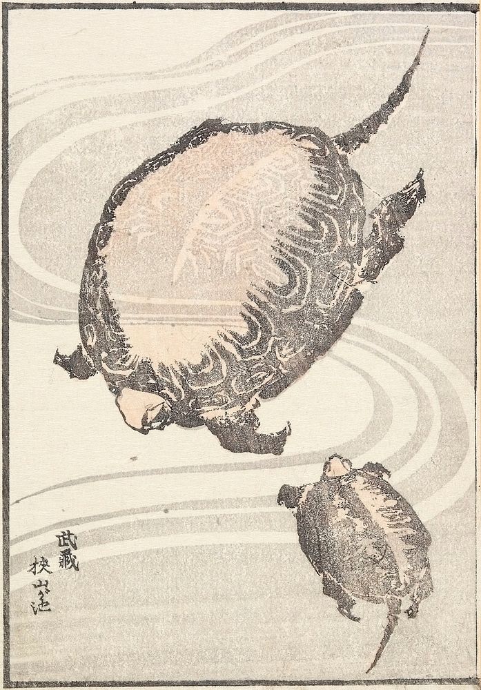 Sayama-ga-ike Pond in Musashi Province (1817) in high resolution by Katsushika Hokusai. Original from The Minneapolis…