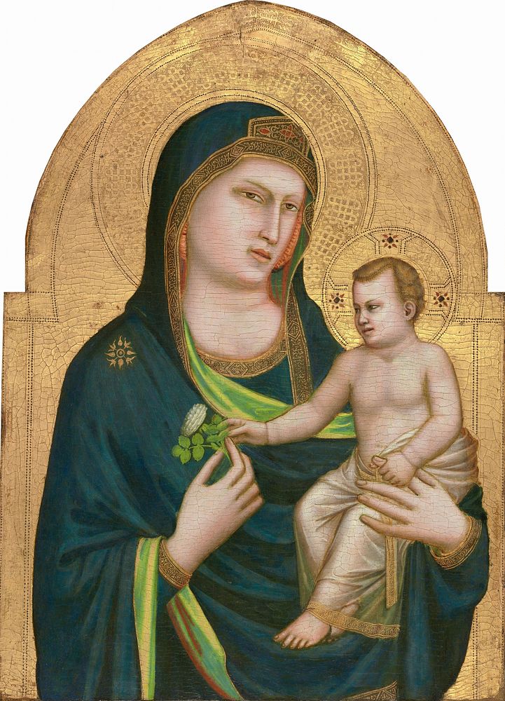 Madonna and Child (ca. 1310–1315) by Giotto.  