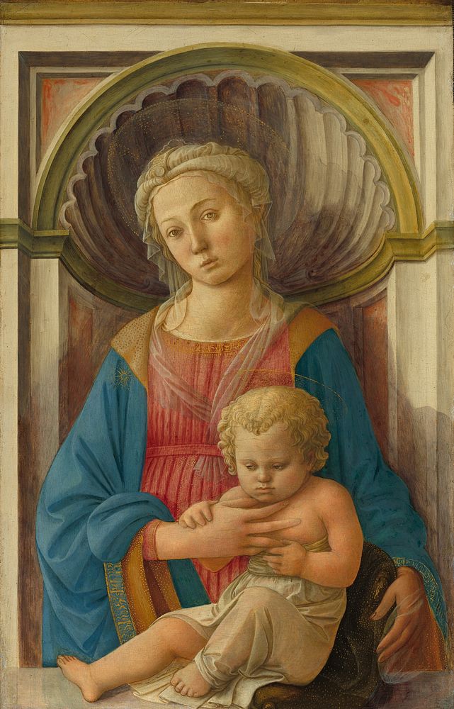 Madonna and Child (ca. 1440) by Fra Filippo Lippi.  