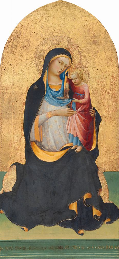 Madonna and Child (1413) by Lorenzo Monaco.  