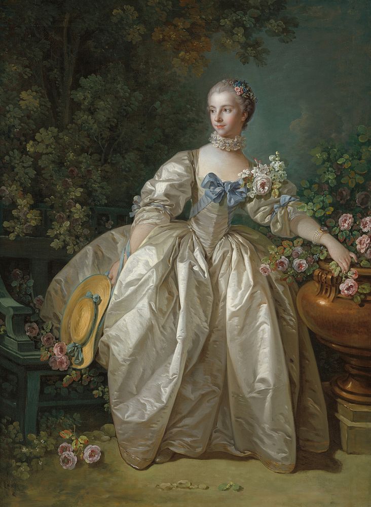 Madame Bergeret (ca. 1766) by François Boucher.  