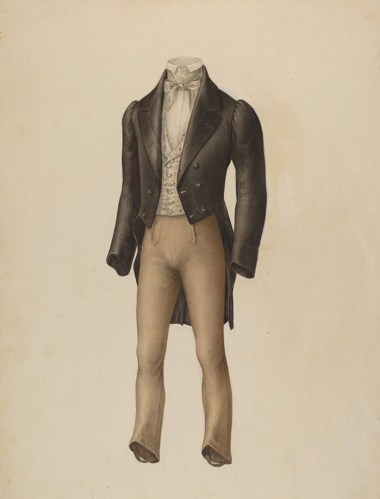 Man's Suit (1935–1942) by Henry de wolfe.  