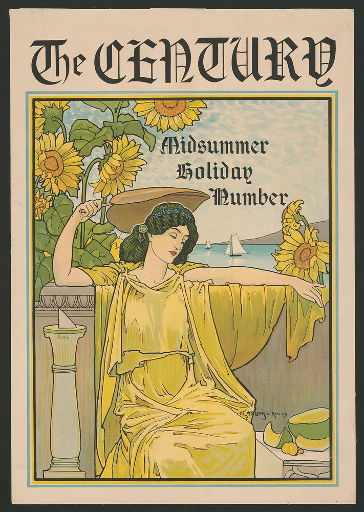 The Century, midsummer holiday number (1895) by Louis Rhead.  