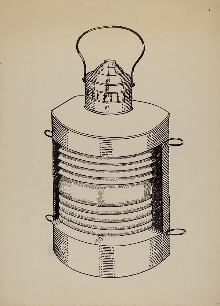 Masthead Light (ca. 1936) by Florence Huston.  