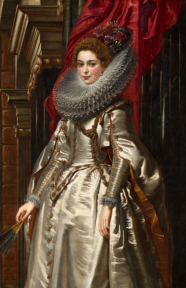 Marchesa Brigida Spinola Doria (1606) by Sir Peter Paul Rubens.  