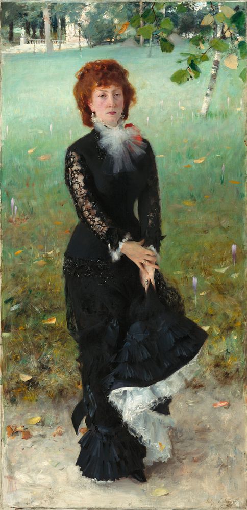Marie Buloz Pailleron (Madame &Eacute;douard Pailleron) (1879) by John Singer Sargent.  