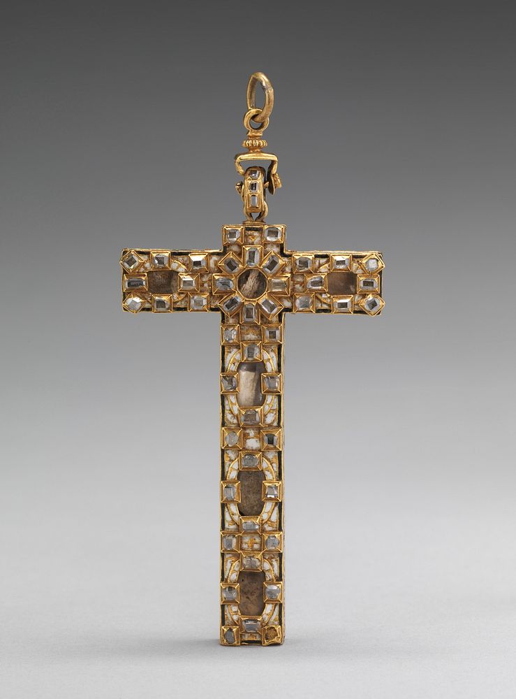 Reliquary cross and chain
