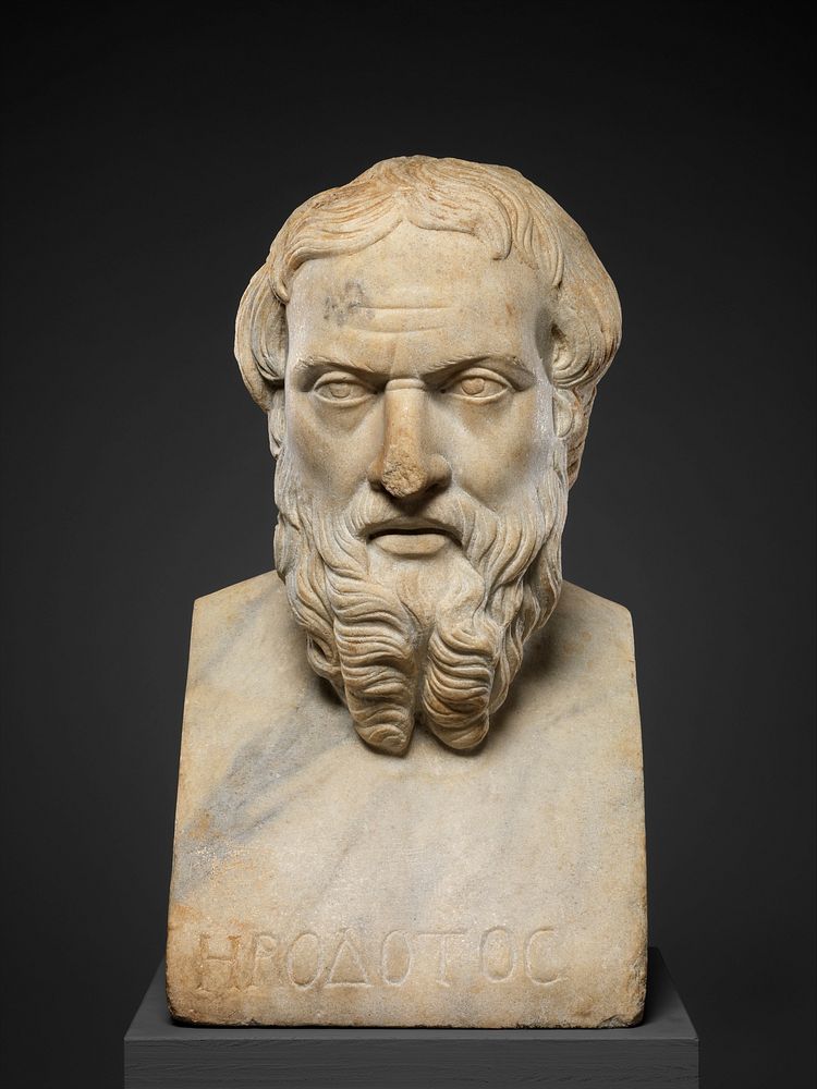 Marble bust of Herodotos