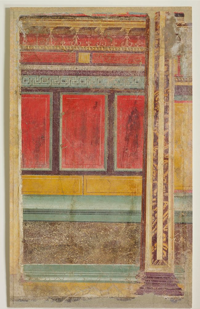 Wall painting from Room F of the Villa of P. Fannius Synistor at Boscoreale, Roman