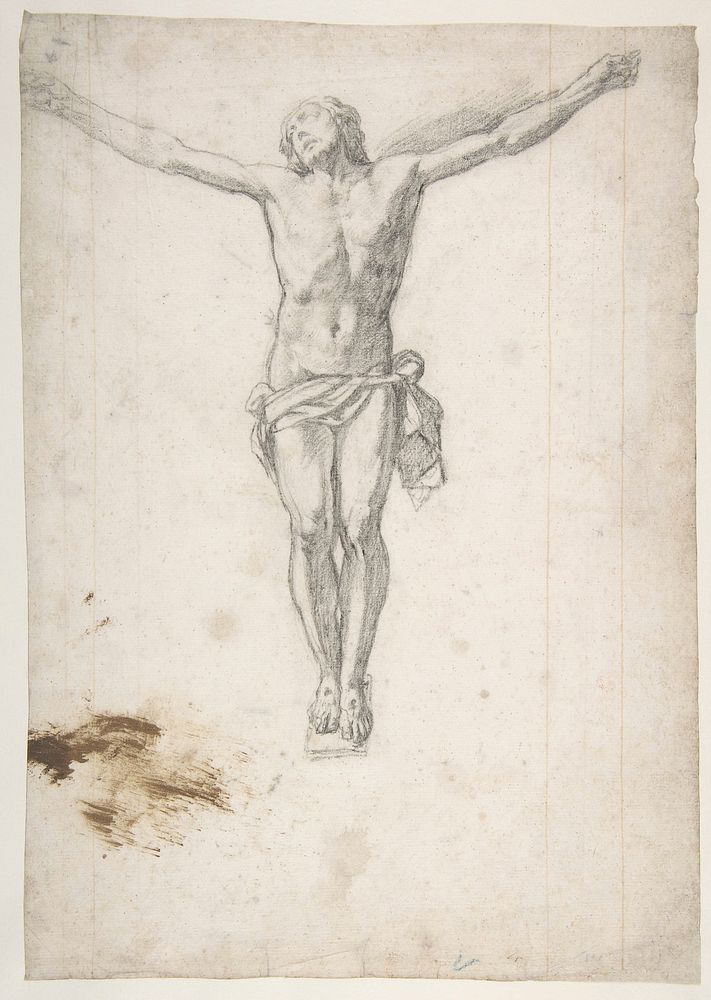 Christ on the Cross, attributed to Girolamo Muziano