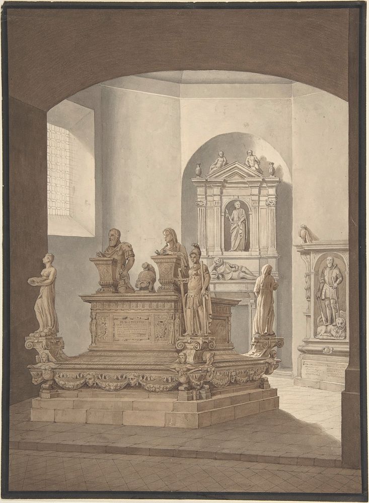 Tomb of Don Pedro de Toledo in San Gracomo degli Spagnuoli, Naples, after Giovanni Marigliano (Giovanni da Nola)