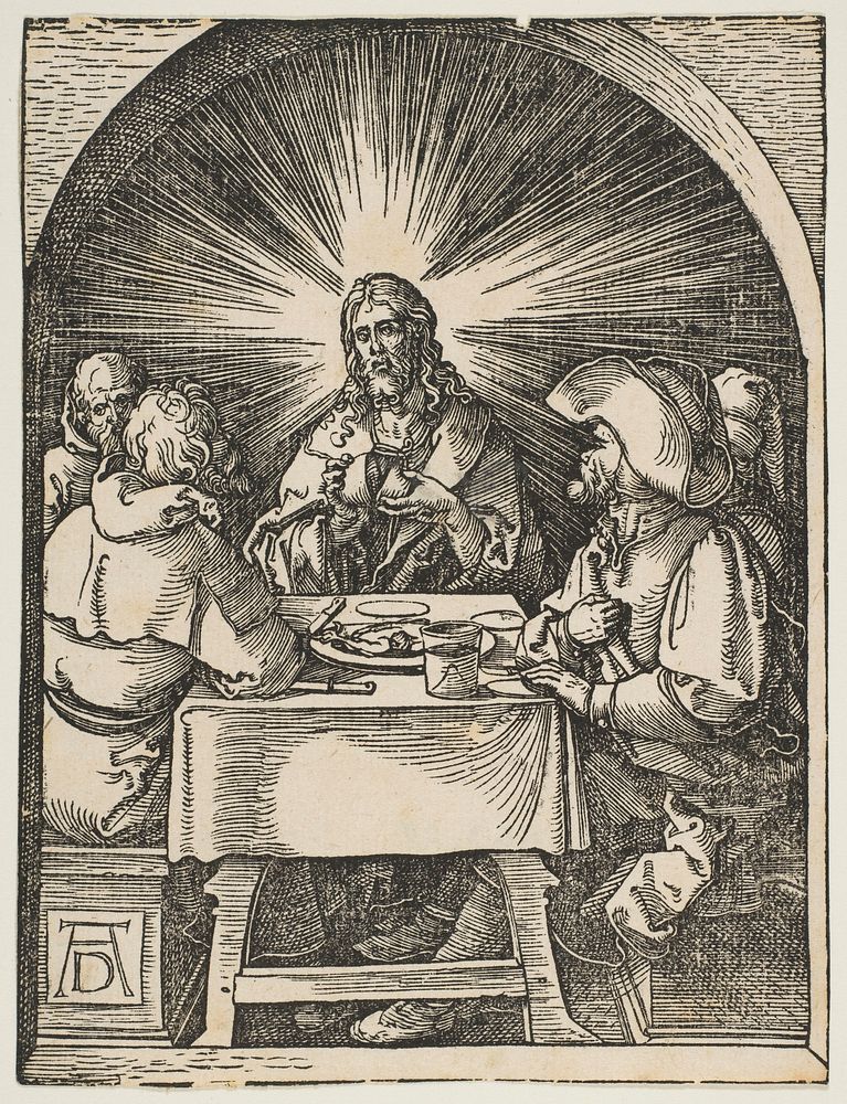 Christ in Emmaus, from The Small Passion