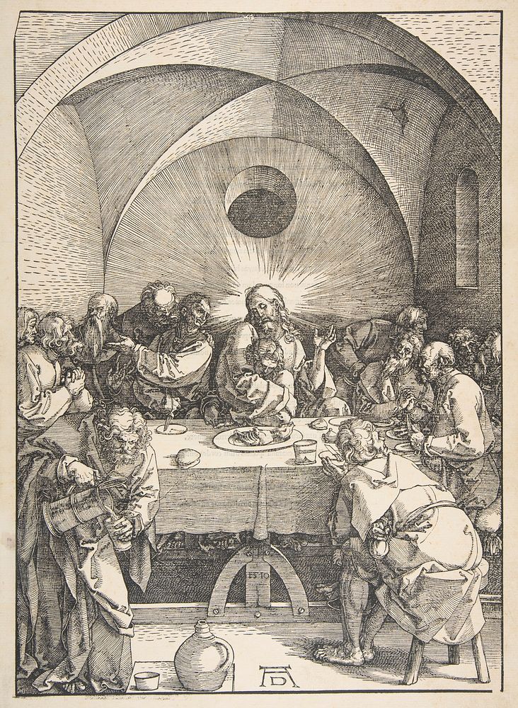 The Last Supper, from The Large Passion by Albrecht Dürer