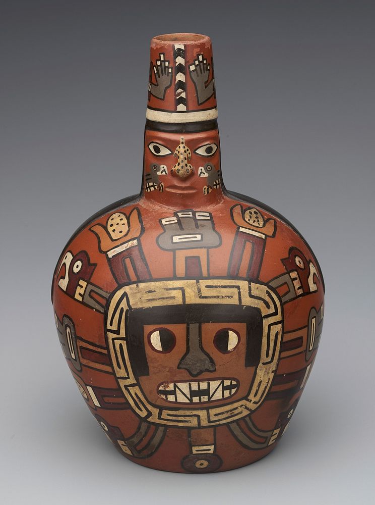 Bottle, Deity Face