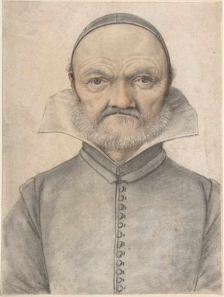 Portrait of a Man, Anonymous, French, 16th century French, Circle of Nicolas Lagneau
