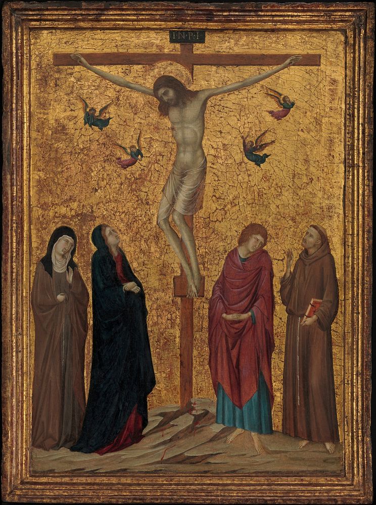 The Crucifixion, attributed to Ugolino da Siena
