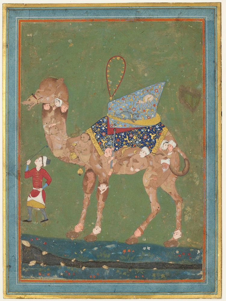Composite Camel with Attendant, third quarter 16th century