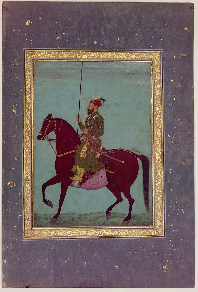 Equestrian Portrait of Aurangzeb