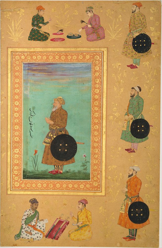Portrait of Islam Khan Mashhadi by Payag, Indian