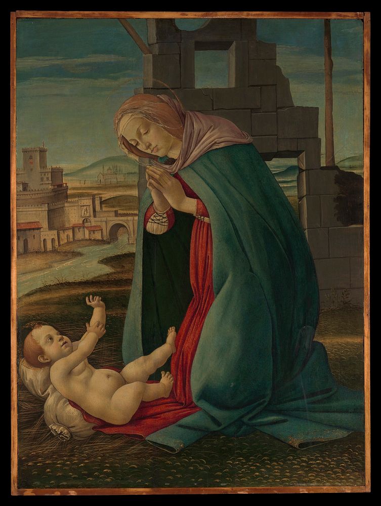 The Nativity,  workshop of Botticelli